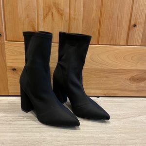 Nastygal booties size 9 wide